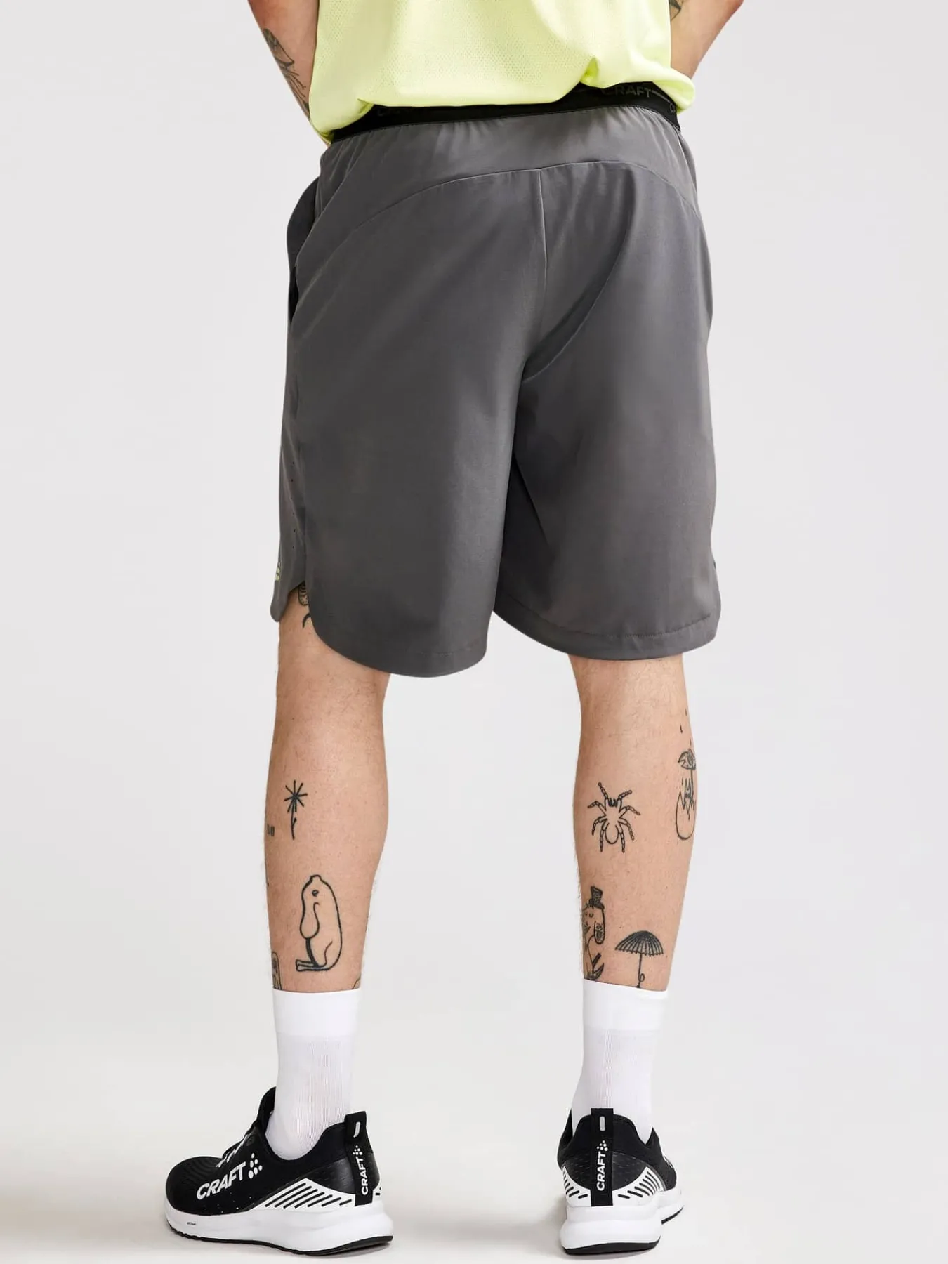 Craft Sportswear Padel|Teamwear^PRO Control Impact Shorts M Granite-Giallo