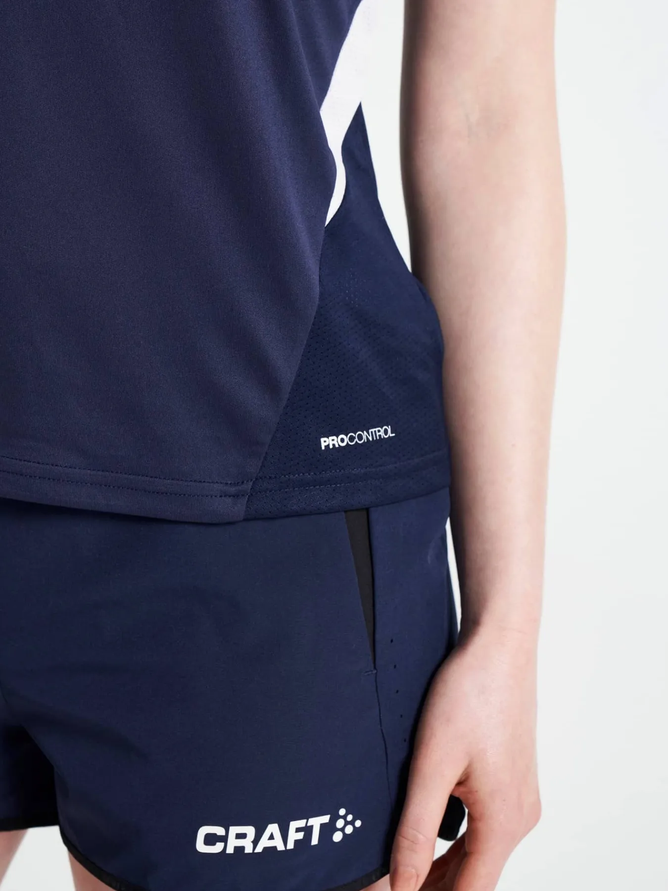 Craft Sportswear Linnen|Padel^PRO Control Impact Singlet W Navy/White