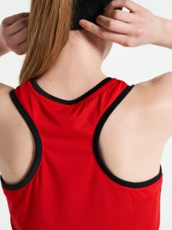 Craft Sportswear Linnen|Padel^PRO Control Impact Singlet W Bright Red/Black
