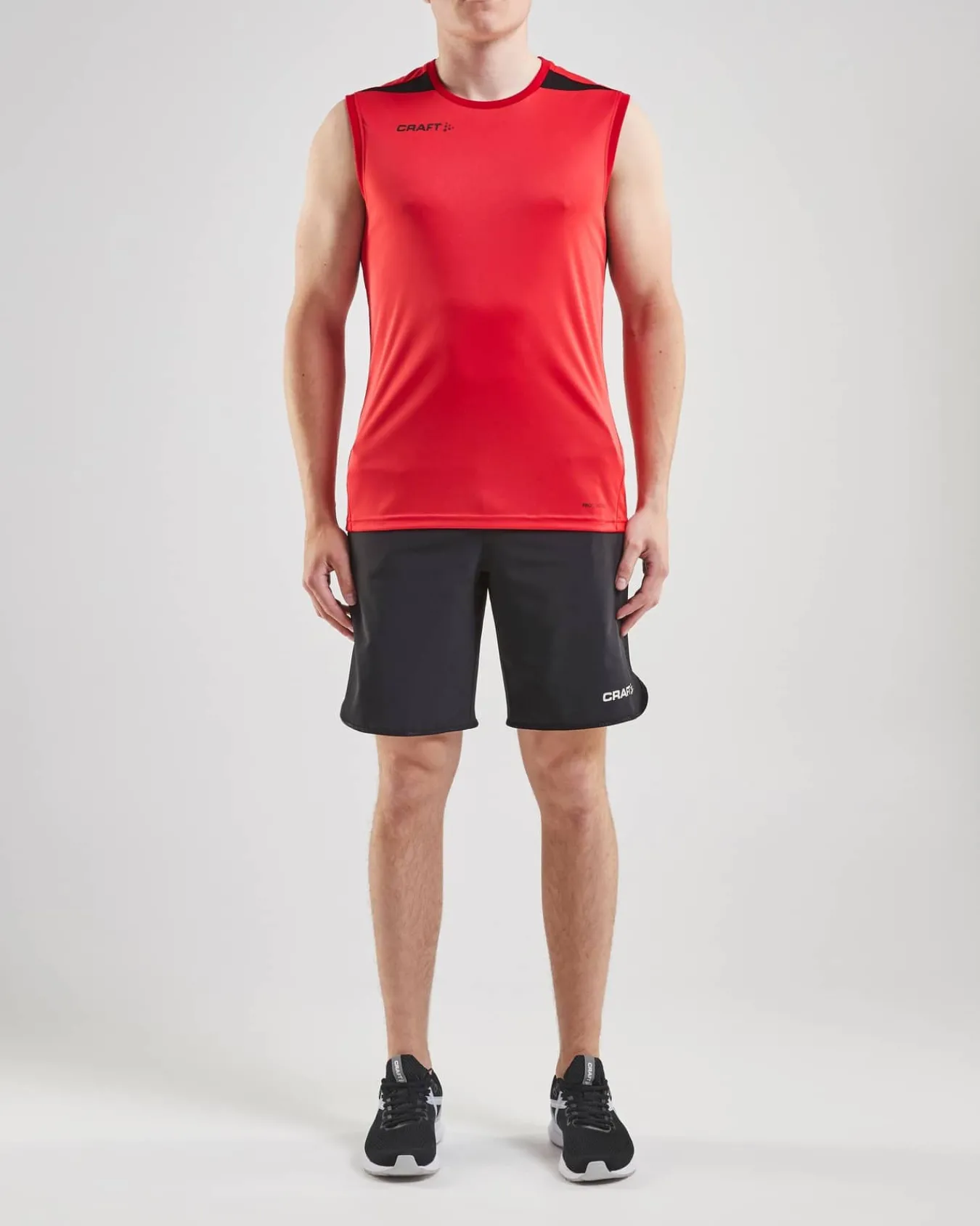 Craft Sportswear T-Shirts & Tröjor|Linnen^PRO Control Impact Sl M Bright Red/Black
