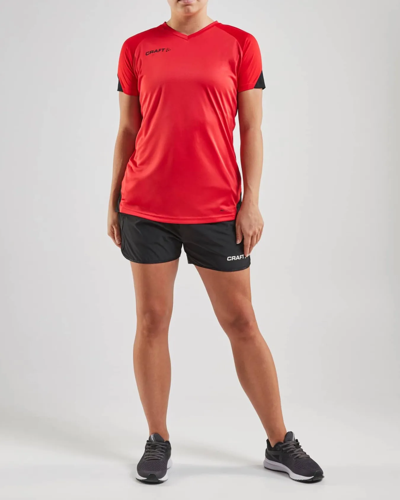 Craft Sportswear Padel|Teamwear^PRO Control Impact Ss Tee W Bright Red/Black