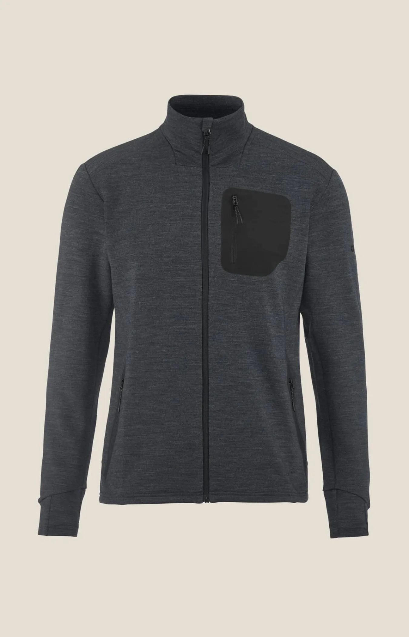 Craft Sportswear Mellanlager & Fleece|Mellanlager^PRO Explore Wool Midlayer M Black Melange