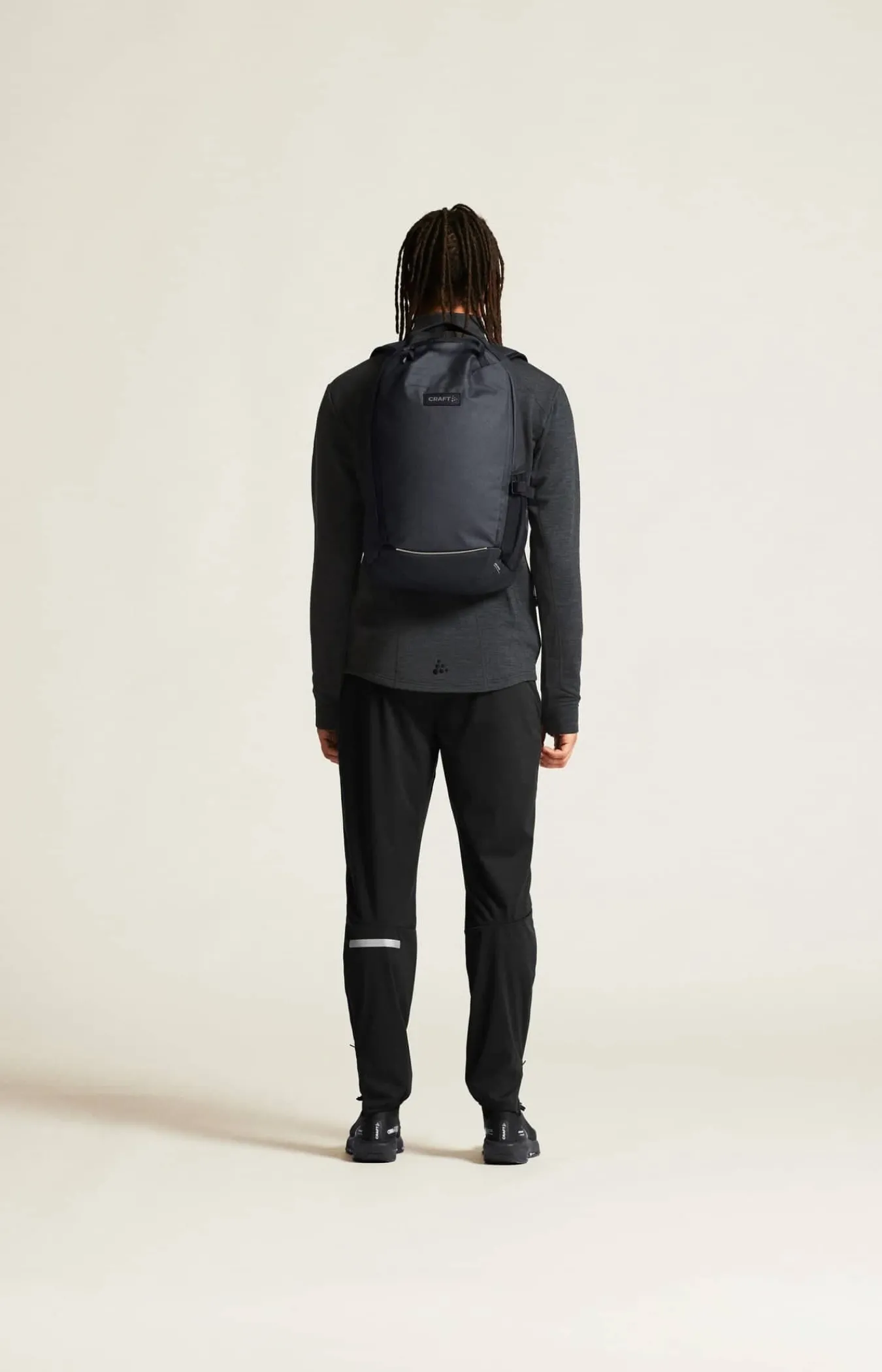 Craft Sportswear Mellanlager & Fleece|Mellanlager^PRO Explore Wool Midlayer M Black Melange