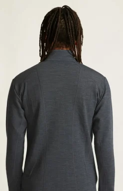 Craft Sportswear Mellanlager & Fleece|Mellanlager^PRO Explore Wool Midlayer M Black Melange