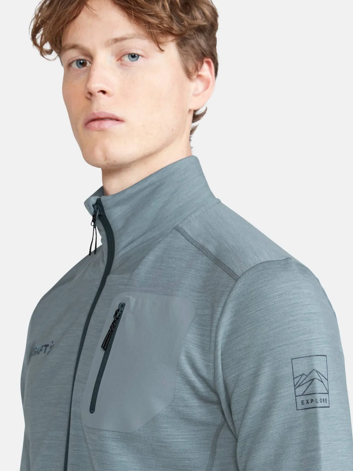 Craft Sportswear Mellanlager & Fleece|Mellanlager^PRO Explore Wool Midlayer M Flow-Melange