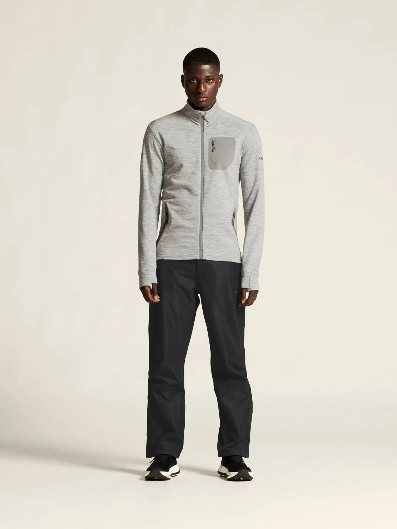Craft Sportswear Mellanlager & Fleece|Mellanlager^PRO Explore Wool Midlayer M Grey Melange