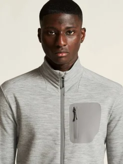 Craft Sportswear Mellanlager & Fleece|Mellanlager^PRO Explore Wool Midlayer M Grey Melange