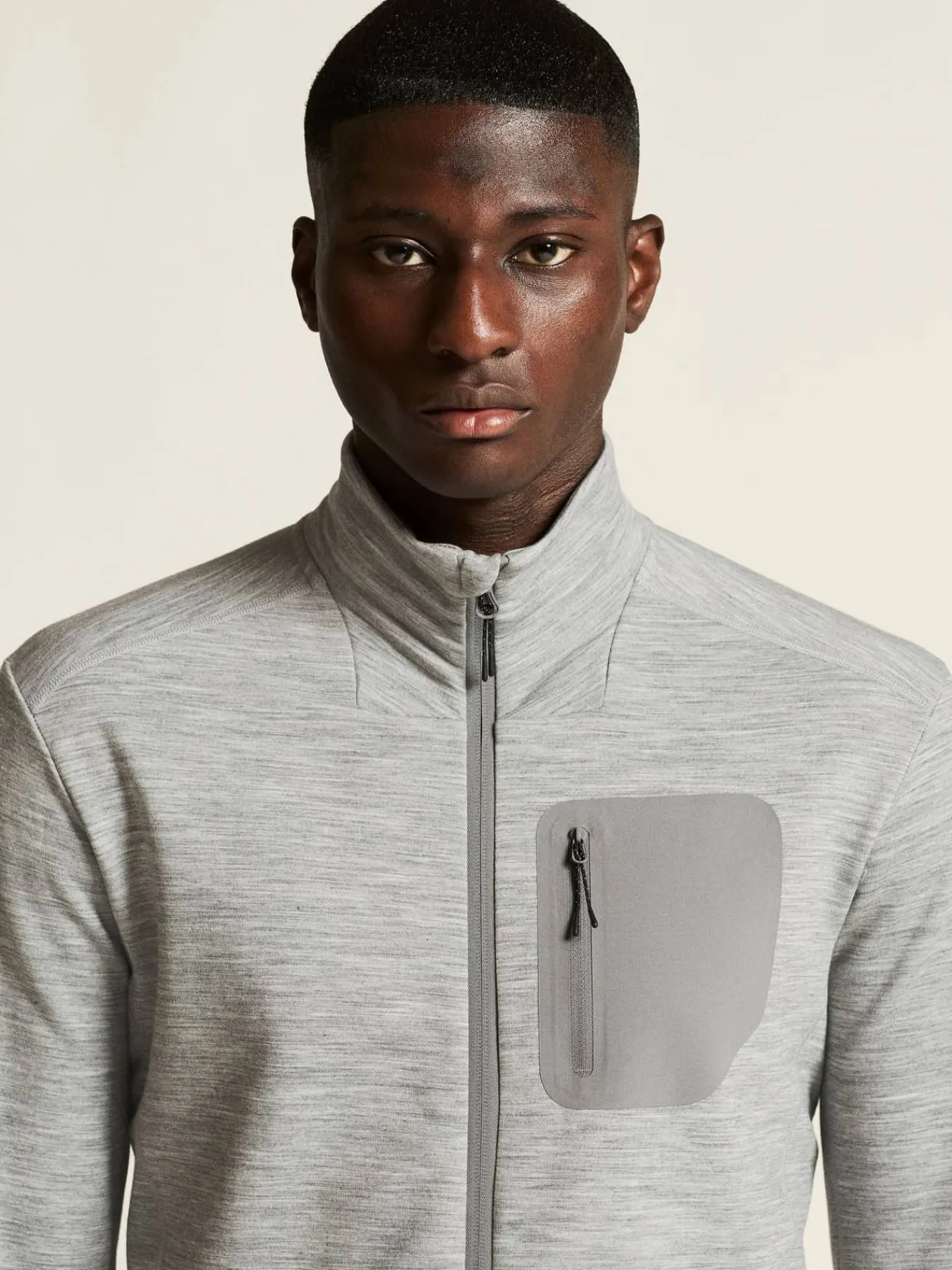 Craft Sportswear Mellanlager & Fleece|Mellanlager^PRO Explore Wool Midlayer M Grey Melange