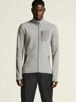 Craft Sportswear Mellanlager & Fleece|Mellanlager^PRO Explore Wool Midlayer M Grey Melange