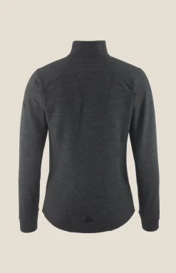 Craft Sportswear Mellanlager & Fleece|Mellanlager^PRO Explore Wool Midlayer W Black Melange