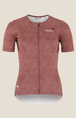 Craft Sportswear T-Shirts & Tröjor^PRO Gravel Ss Jersey W Rose Brown/Multi