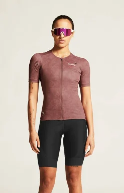 Craft Sportswear T-Shirts & Tröjor^PRO Gravel Ss Jersey W Rose Brown/Multi