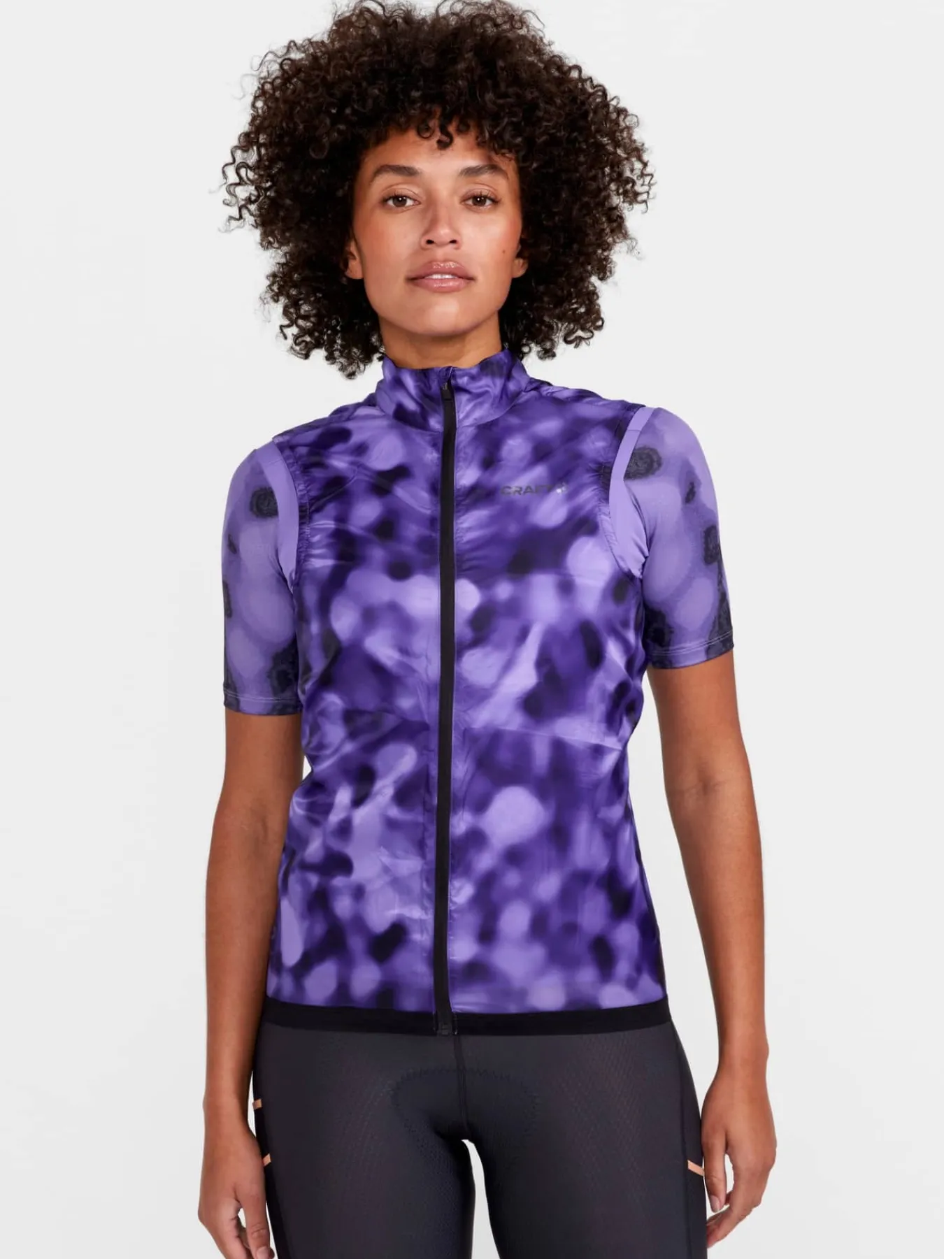 Craft Sportswear Jackor & Västar^PRO Gravel Wind Vest W Lavender-Black