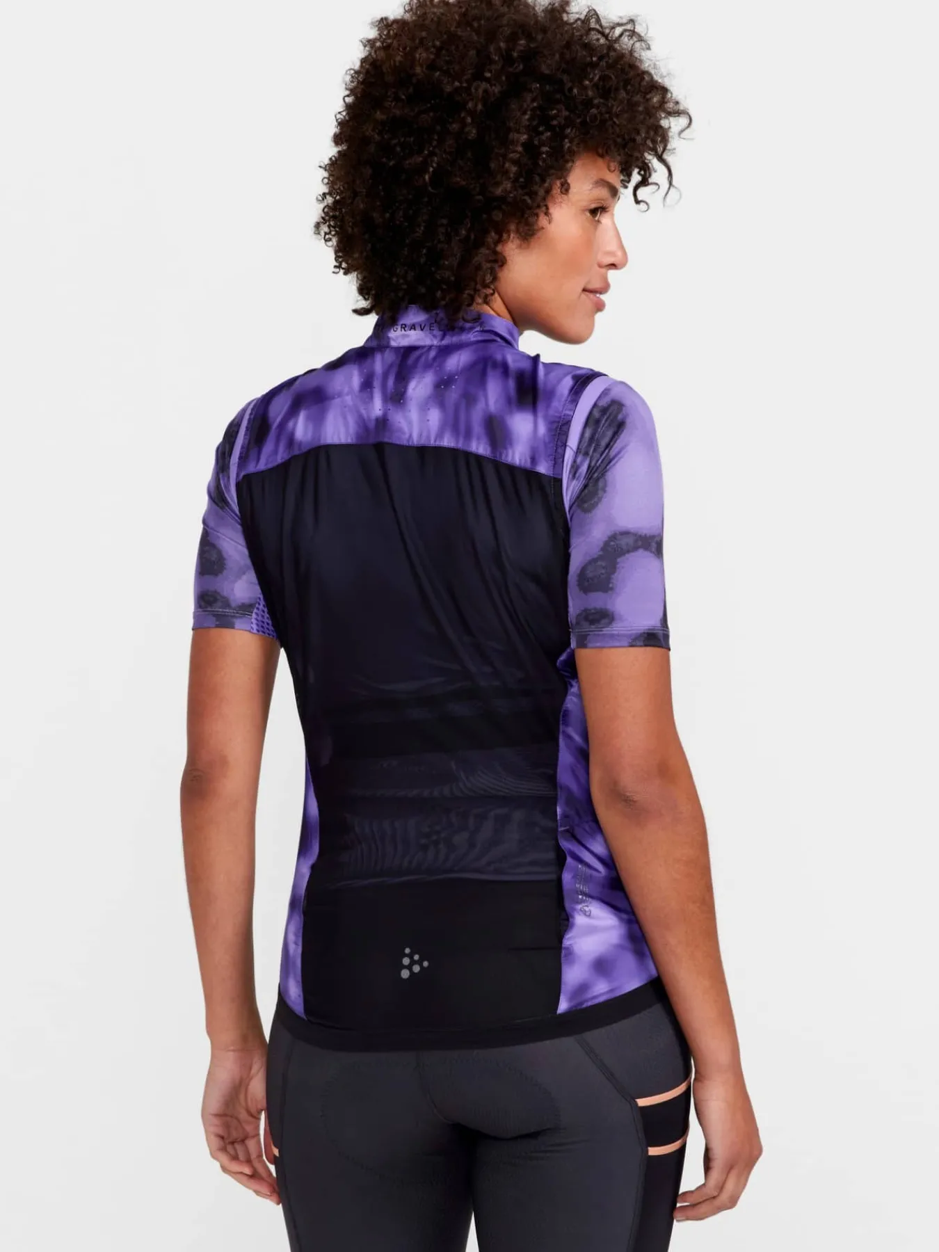 Craft Sportswear Jackor & Västar^PRO Gravel Wind Vest W Lavender-Black