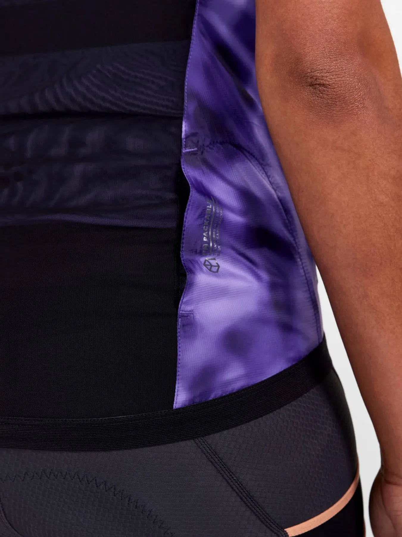 Craft Sportswear Jackor & Västar^PRO Gravel Wind Vest W Lavender-Black