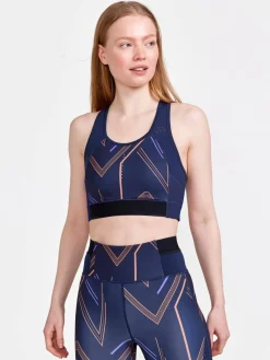 Craft Sportswear Linnen|Träning^PRO HiT Blocked Sport Top W Blaze-Cliff