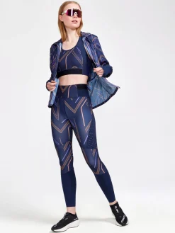 Craft Sportswear Linnen|Träning^PRO HiT Blocked Sport Top W Blaze-Cliff