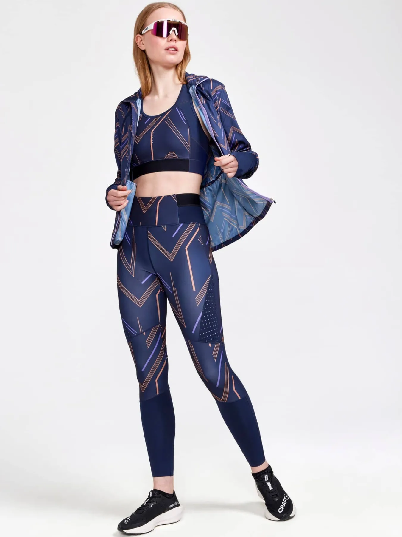 Craft Sportswear Linnen|Träning^PRO HiT Blocked Sport Top W Blaze-Cliff