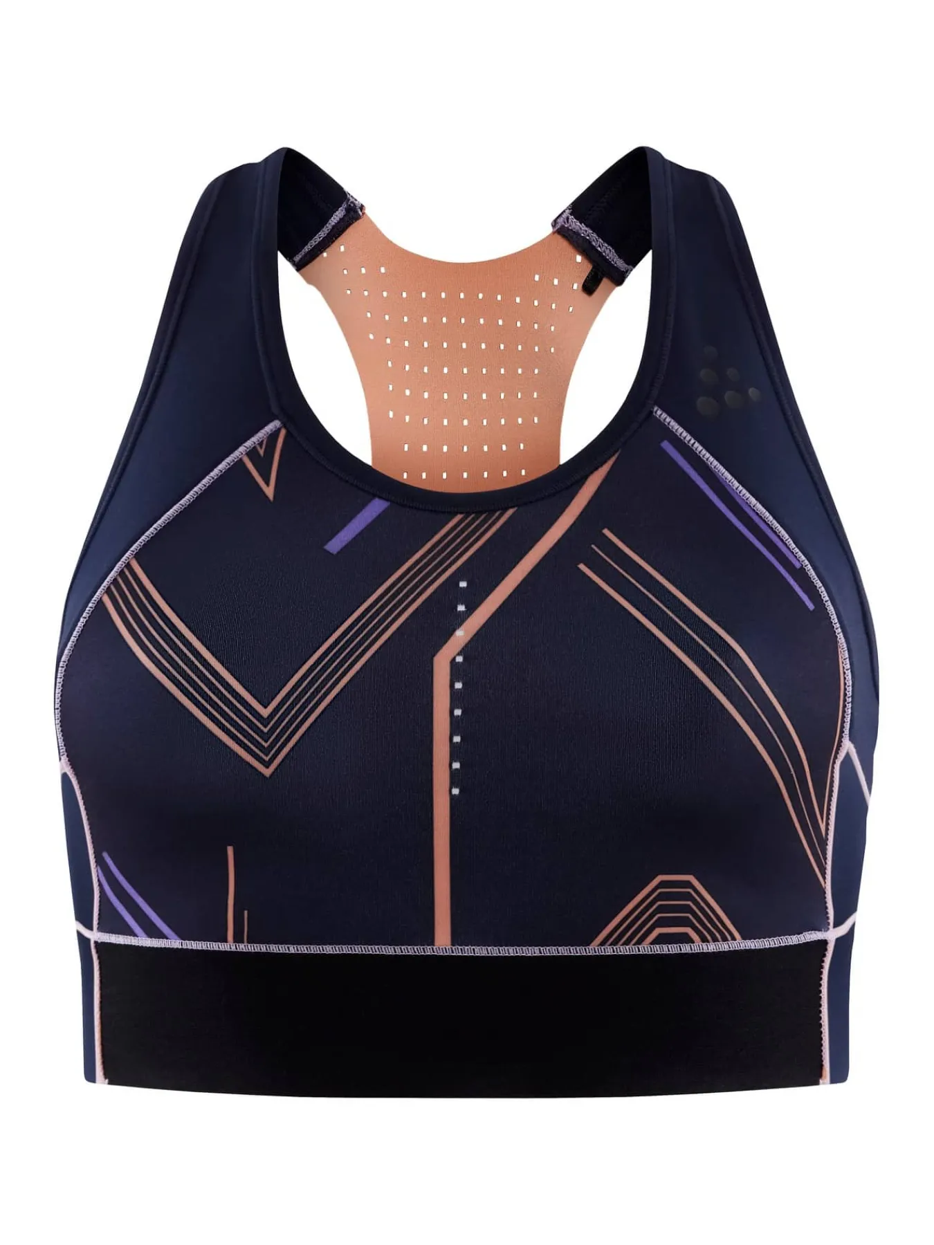 Craft Sportswear Linnen|Träning^PRO HiT Blocked Sport Top W Blaze-Cliff