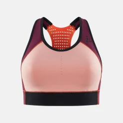 Craft Sportswear Linnen|Träning^PRO HiT Blocked Sport Top W Burgundy-Bleikur