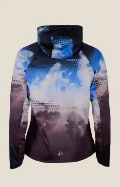 Craft Sportswear Jackor & Västar^PRO Hydro Jacket 3 W Dk Plum/Multi