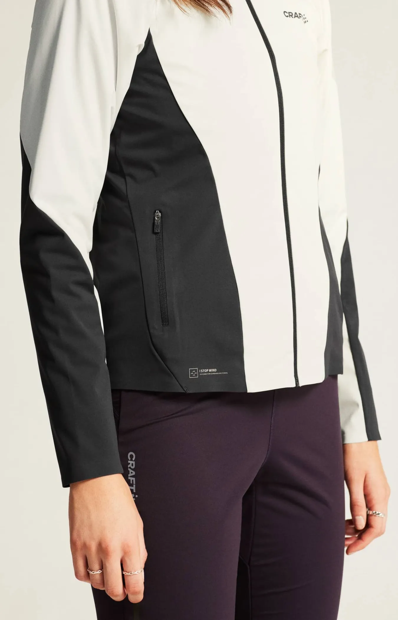 Craft Sportswear Jackor & Västar|Längdskidor^PRO Nordic Race Jacket 2 W Tofu/Slate