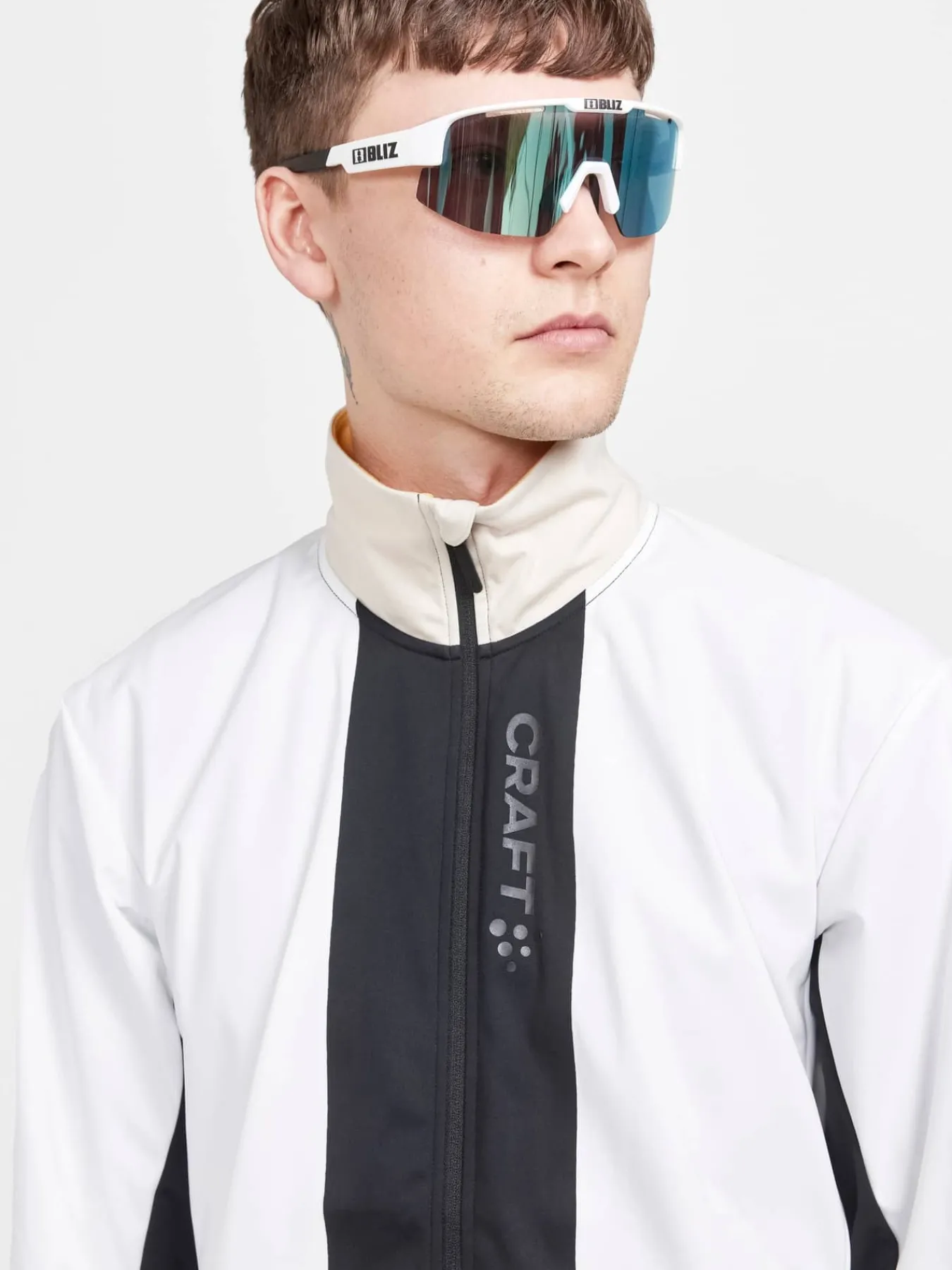 Craft Sportswear Jackor & Västar|Längdskidor^PRO Nordic Race Jacket M Ecru-Black