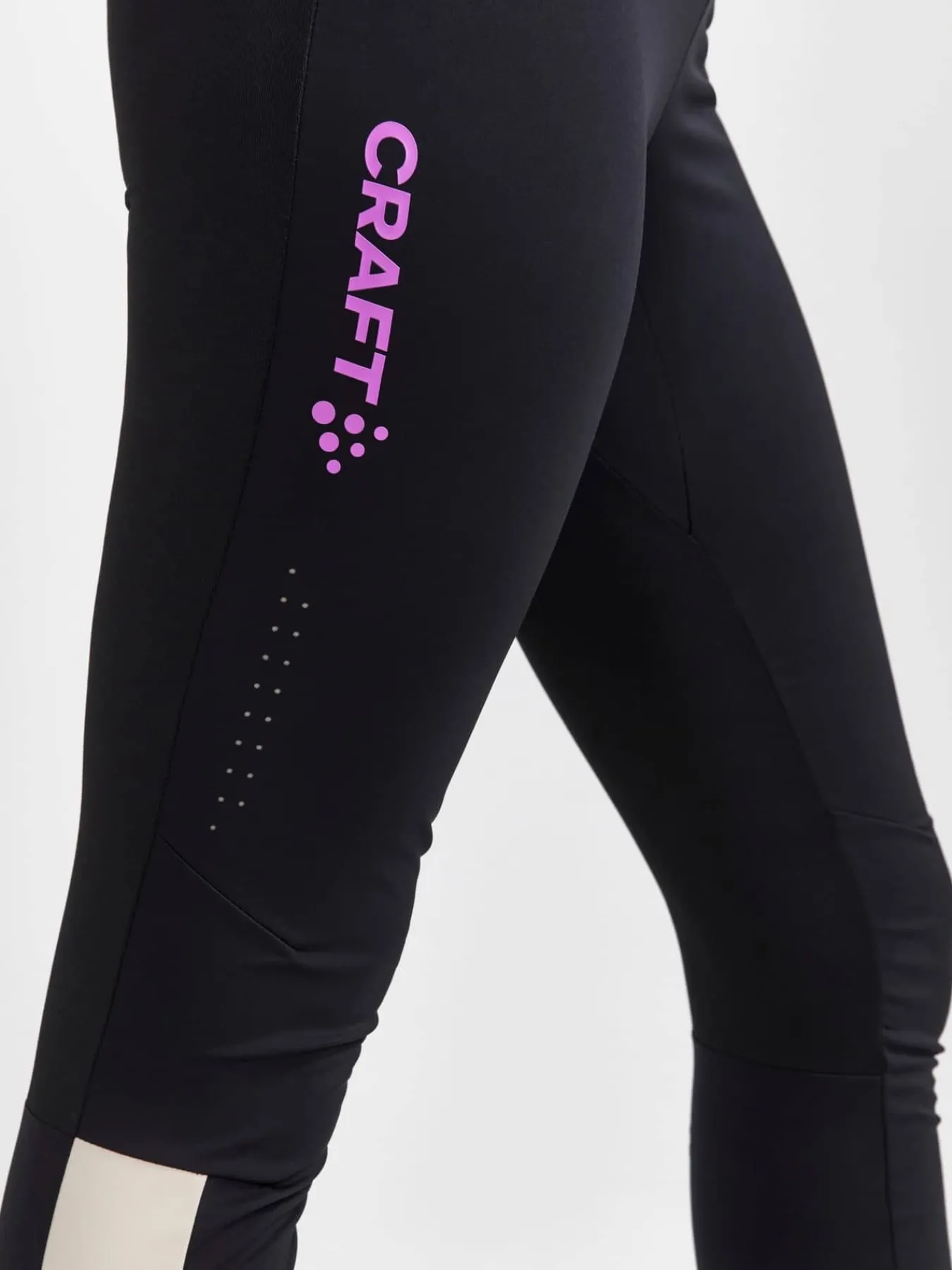 Craft Sportswear Tights|Längdskidor^PRO Nordic Race Wind Tights W Black-Ecru