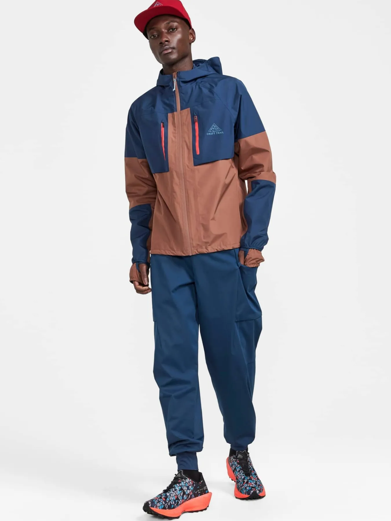 Craft Sportswear Jackor & Västar^PRO Trail Hydro Jacket M Tide-Aztec