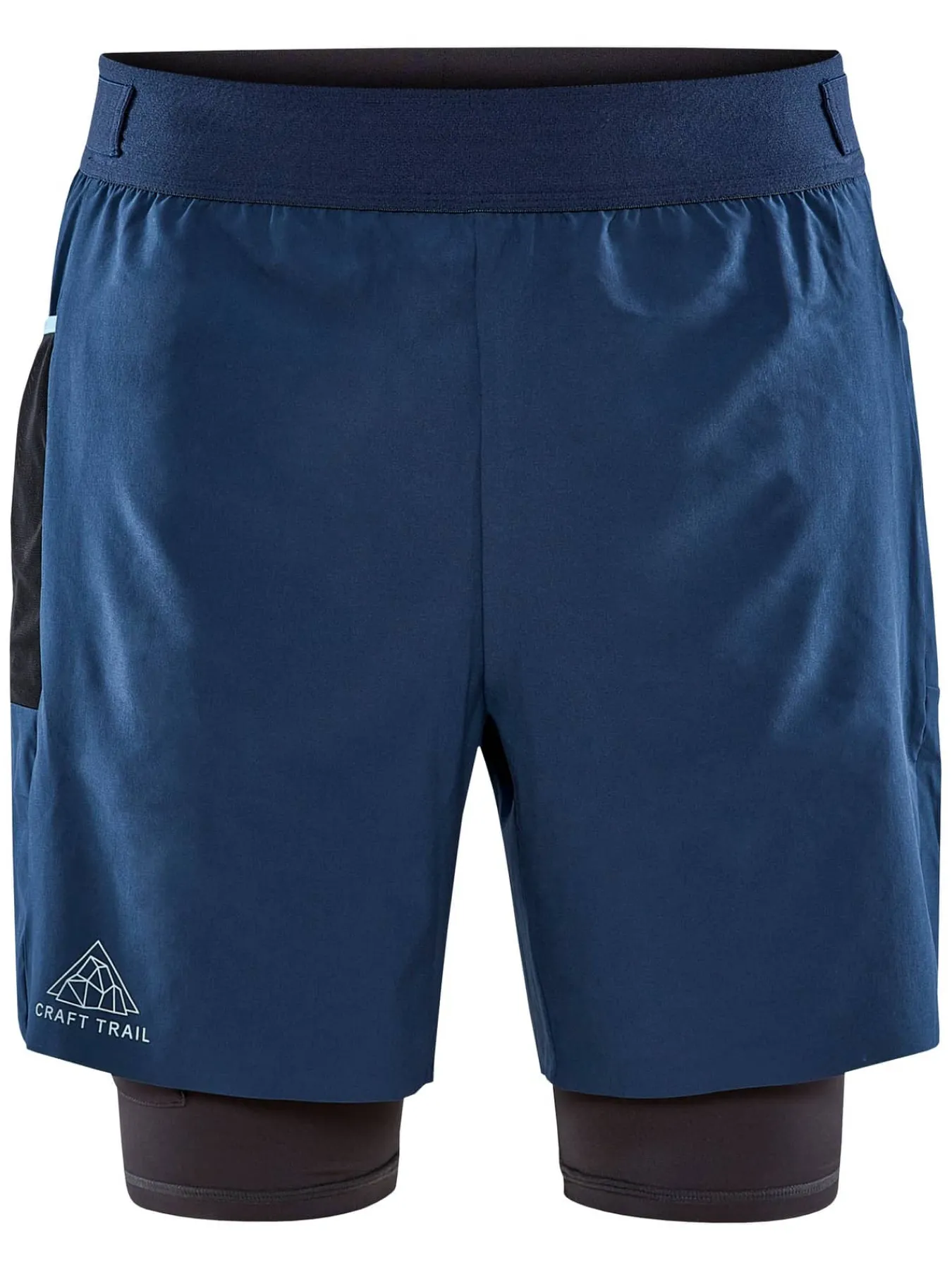 Craft Sportswear Shorts^PRO Trail 2in1 Shorts M Tide-Slate