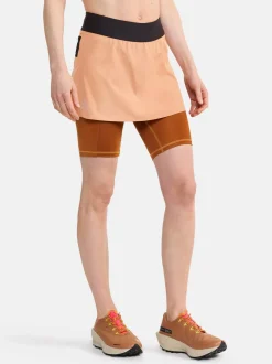 Craft Sportswear Kjolar^PRO Trail 2in1 Skirt W Cliff-Mud