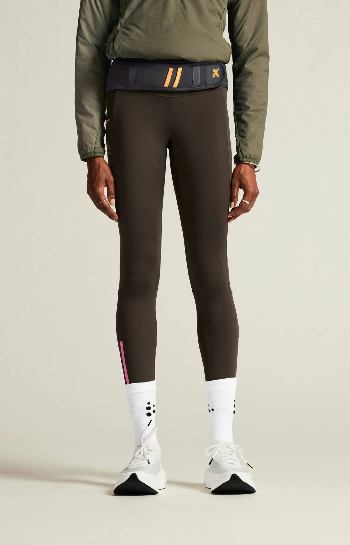 Craft Sportswear Tights^PRO Trail Tights 2 W Bark/Rouge