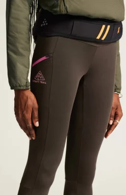 Craft Sportswear Tights^PRO Trail Tights 2 W Bark/Rouge