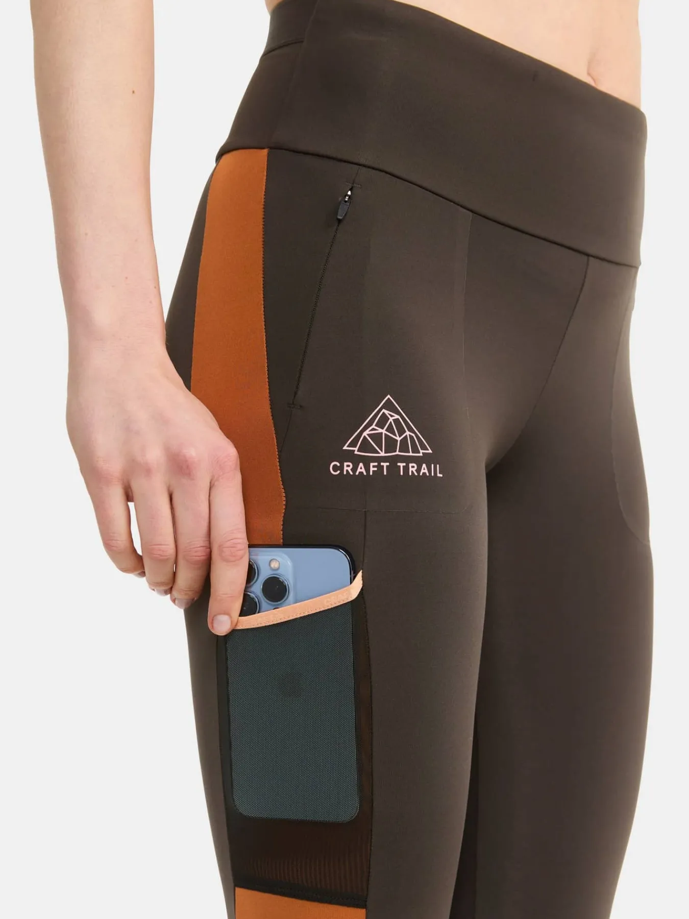 Craft Sportswear Tights^PRO Trail Tights W Slate-Mud