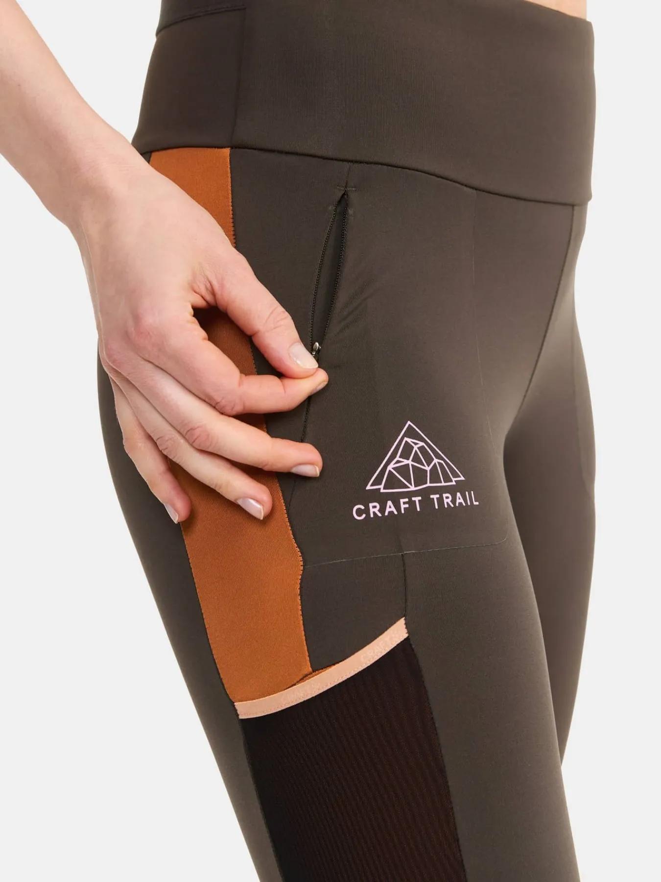 Craft Sportswear Tights^PRO Trail Tights W Slate-Mud