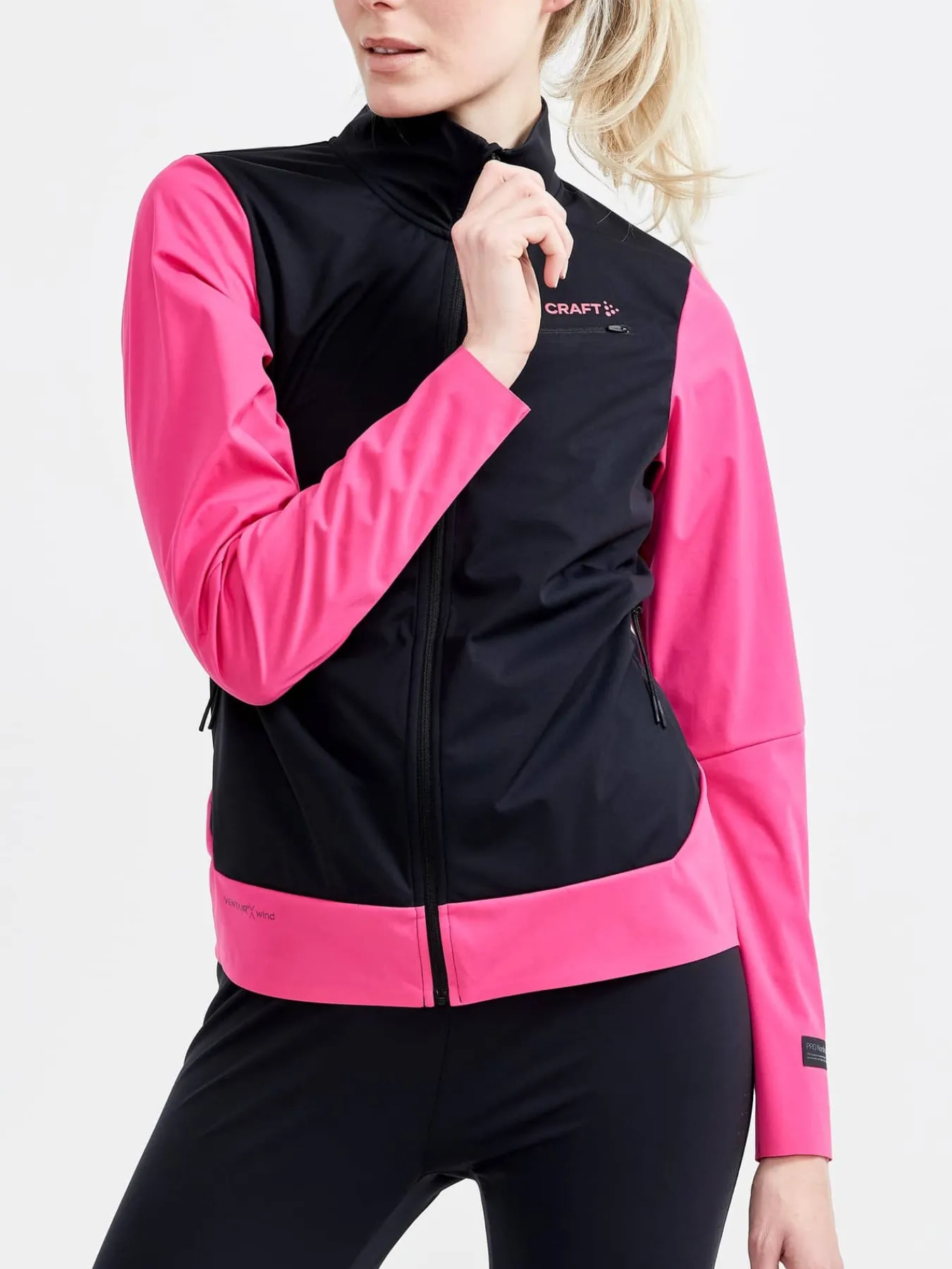 Craft Sportswear Jackor & Västar|Längdskidor^PRO Velocity Jacket W Black-Fame