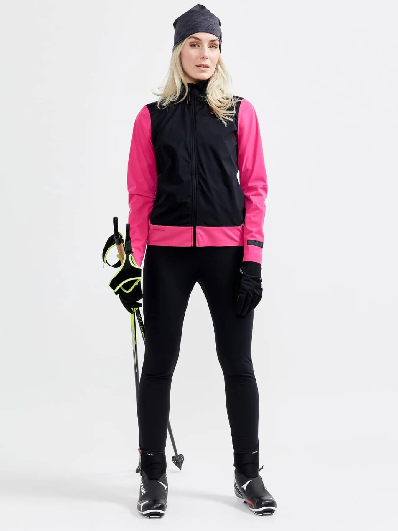 Craft Sportswear Jackor & Västar|Längdskidor^PRO Velocity Jacket W Black-Fame