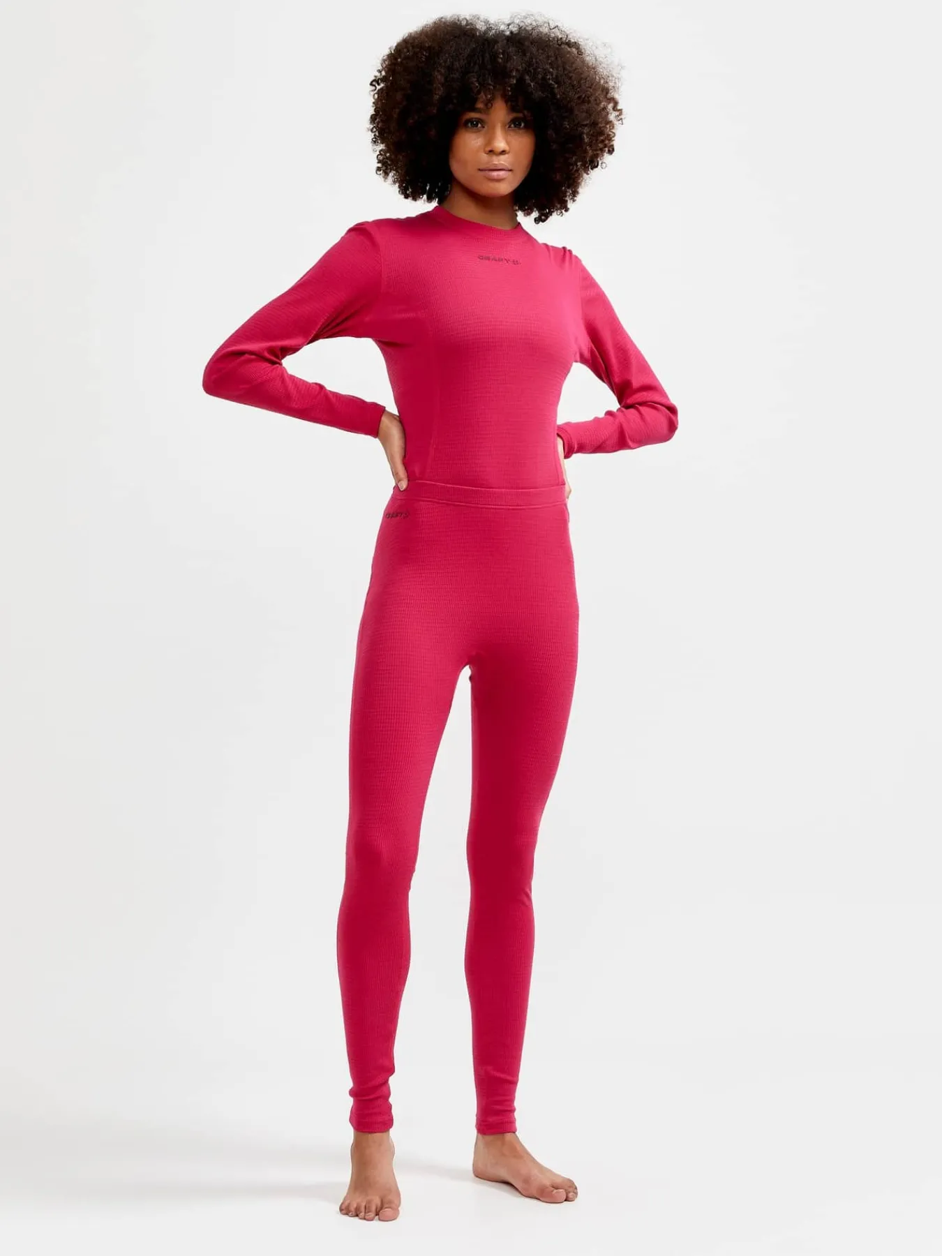 Craft Sportswear Underställ|Aktiva Underställ^PRO Wool Extreme X Pant W Machine-Rhubarb