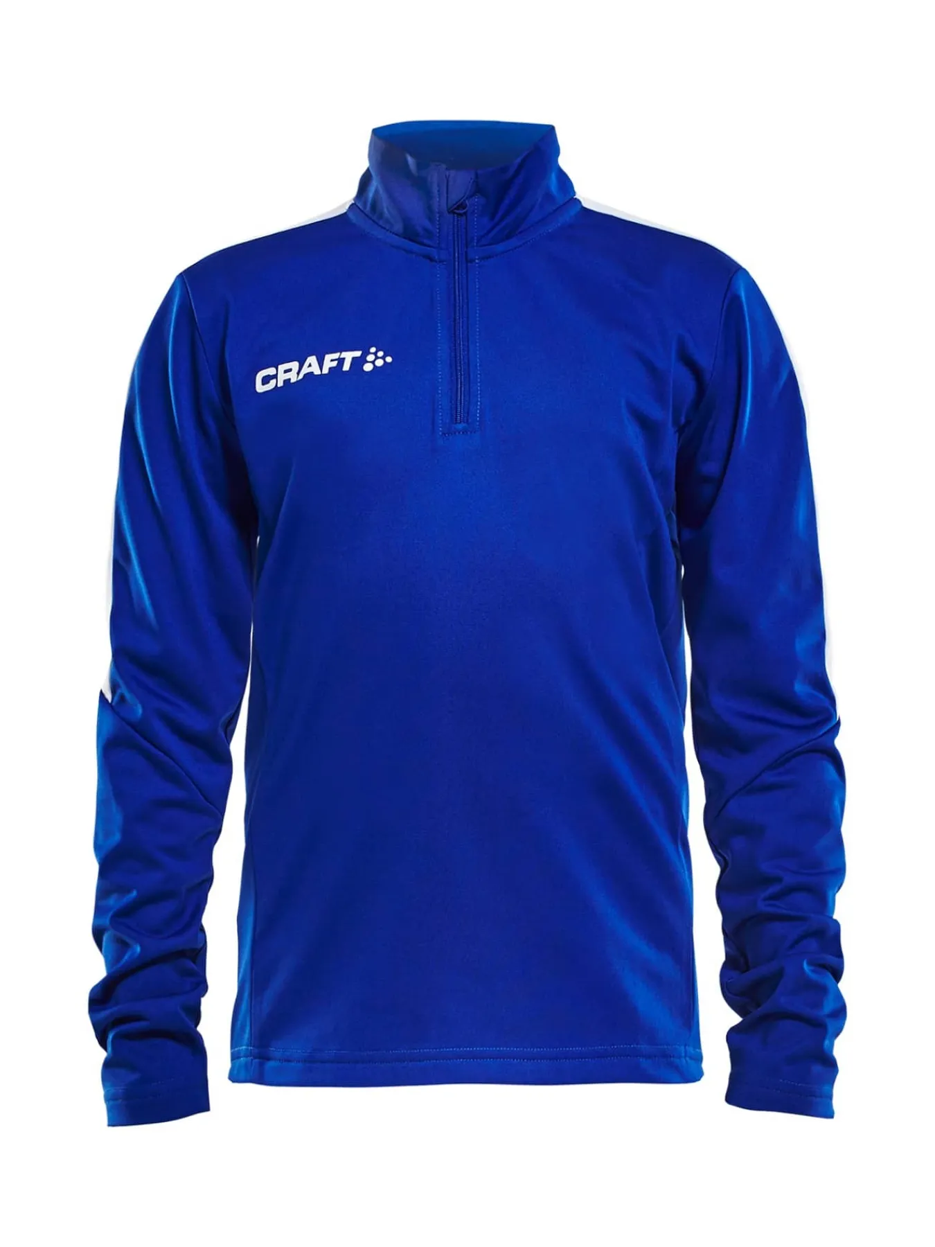 Craft Sportswear T-Shirt^Progress Halfzip Ls Tee Jr Club Cobolt