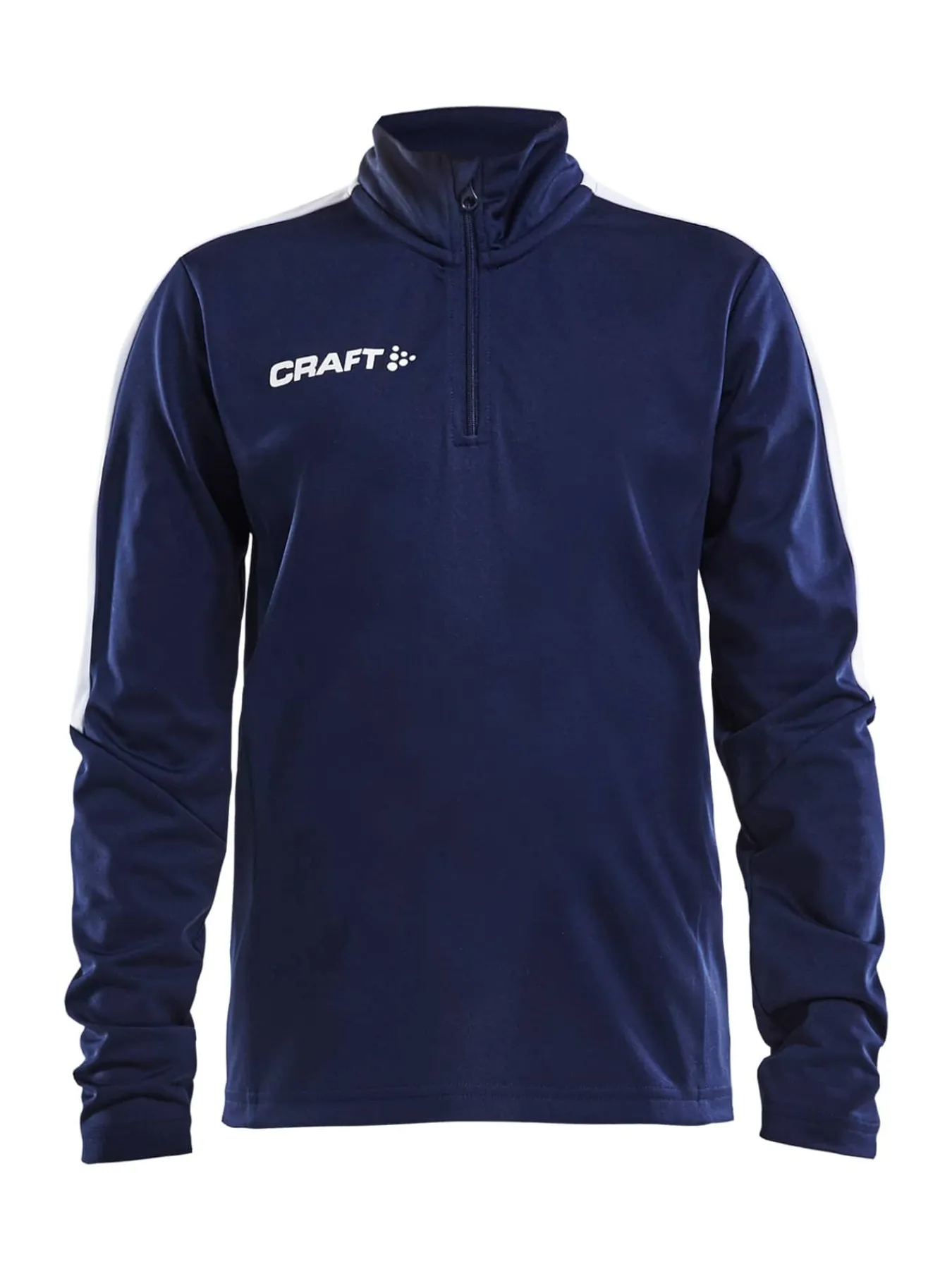 Craft Sportswear T-Shirt^Progress Halfzip Ls Tee Jr Navy