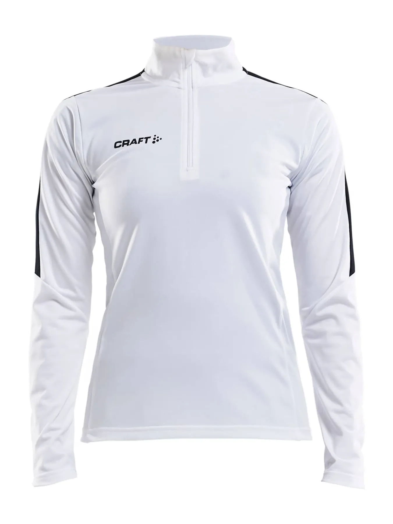 Craft Sportswear Teamwear^Progress Halfzip Ls Tee W White