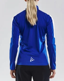 Craft Sportswear Teamwear^Progress Halfzip Ls Tee W Club Cobolt