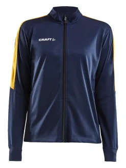 Craft Sportswear Jackor & Västar|Teamwear^Progress Jacket W Navy/Sweden Yellow
