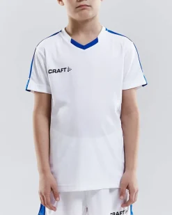 Craft Sportswear T-Shirt^Progress Jersey Contrast Jr White/Royal