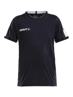 Craft Sportswear T-Shirt^Progress Practise Tee Jr Black/White