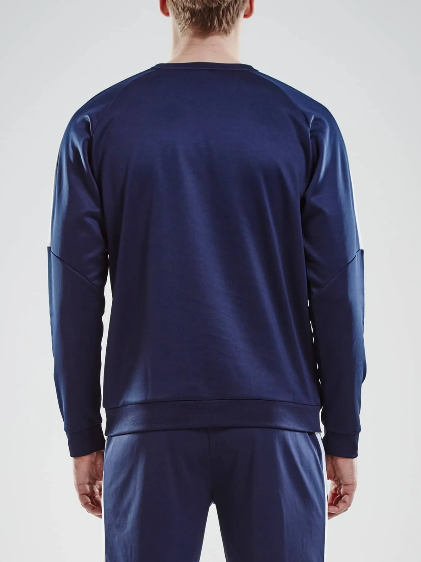 Craft Sportswear Hoodies & Sweatshirts|Teamwear^Progress R-Neck Sweater M Navy/White