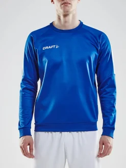 Craft Sportswear Hoodies & Sweatshirts|Teamwear^Progress R-Neck Sweater M Club Cobolt/White