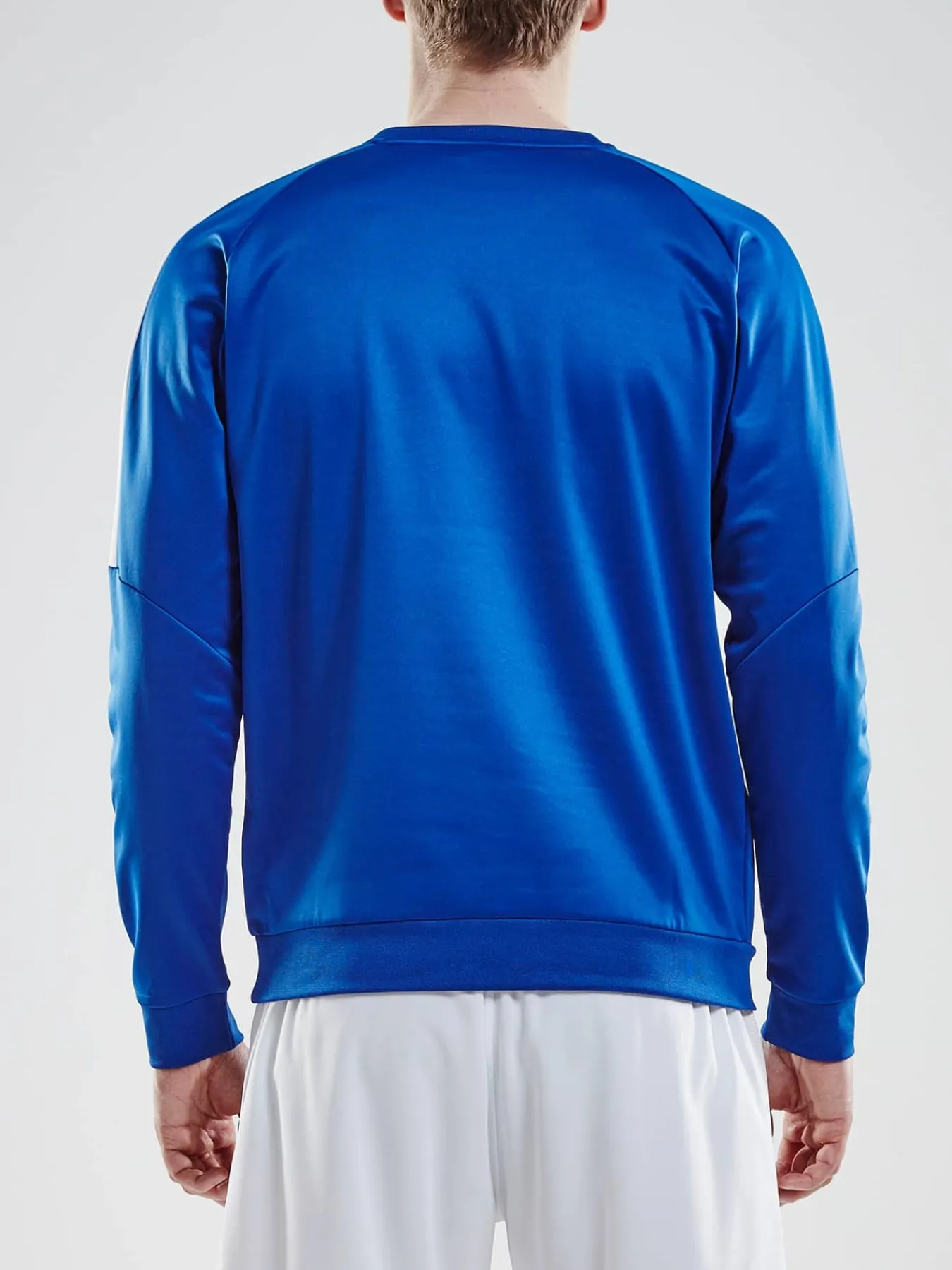 Craft Sportswear Hoodies & Sweatshirts|Teamwear^Progress R-Neck Sweater M Club Cobolt/White