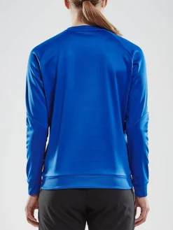 Craft Sportswear Hoodies & Sweatshirts|Teamwear^Progress R-Neck Sweater W Club Cobolt/White
