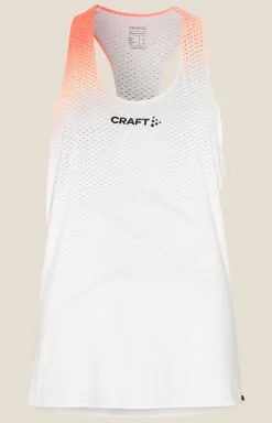 Craft Sportswear Linnen^Race Day Singlet W White/Multi